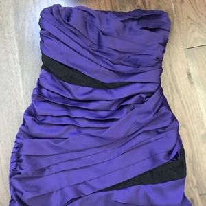 Express strapless dress